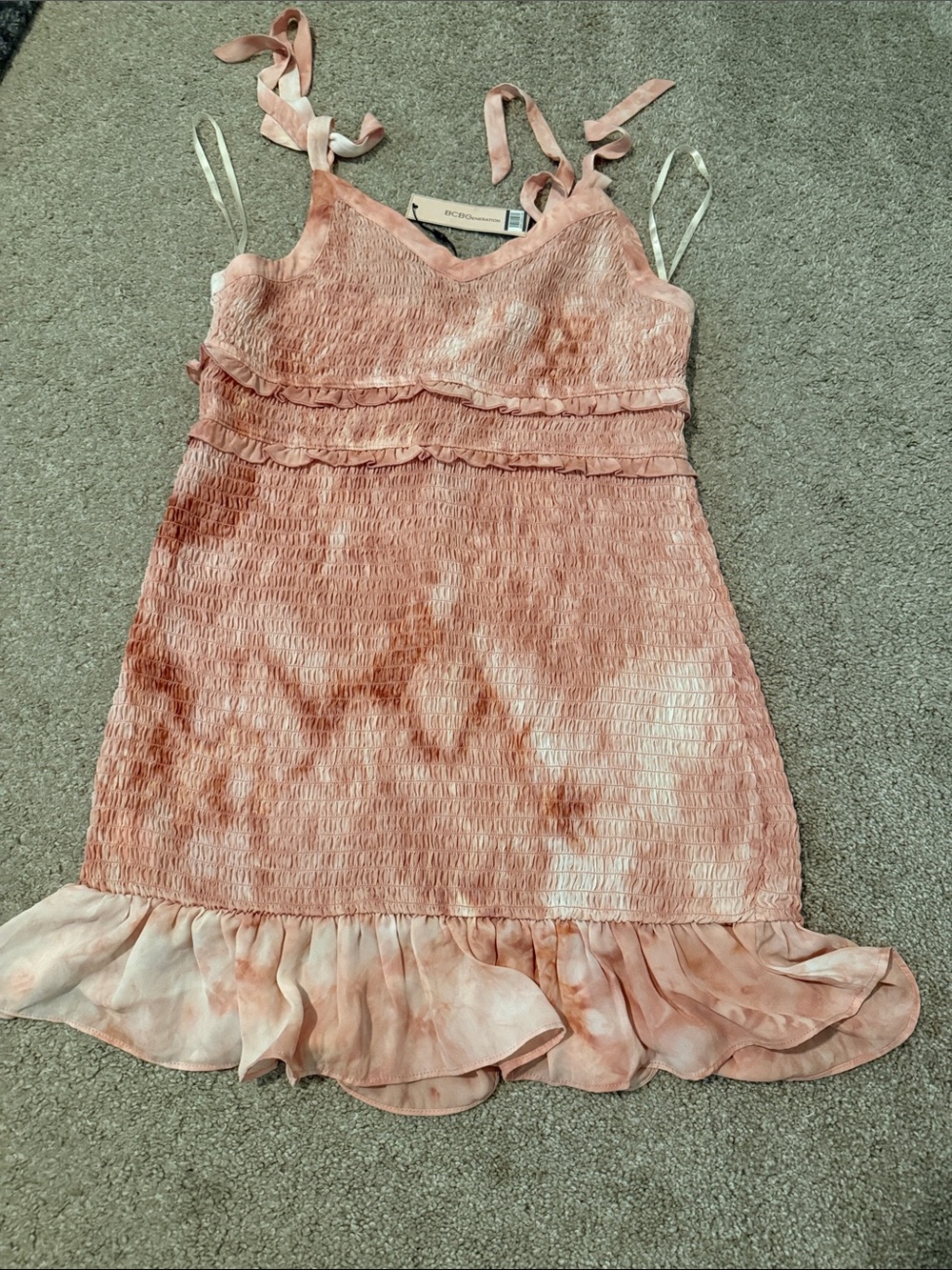 BCBG pink dress